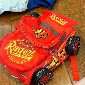 Cars backpack for kids lightning mcqueen